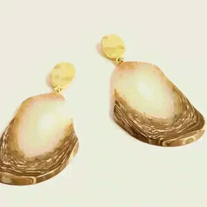 J Crew made in Italy resin drop earrings